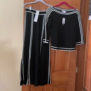 NWT Joseph Ribkoff stunning 2 piece pant set